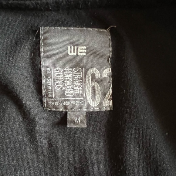 Black & White Plant Pattern Athletic Sweater (Small/European Medium) - Picture 5 of 5